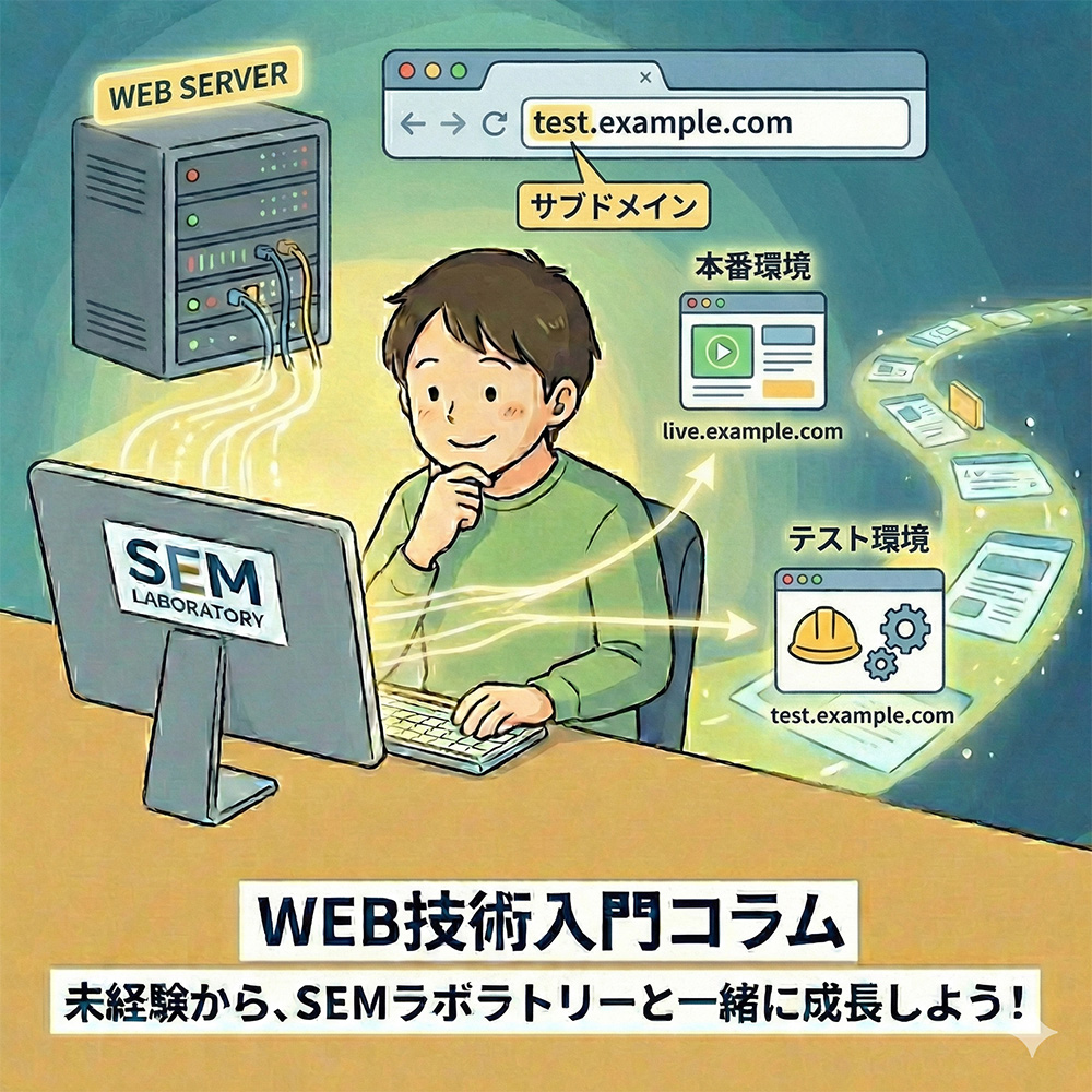 テスト環境の作成